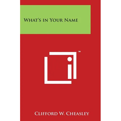 What's in Your Name