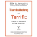 Alphabets - Tantalizing and Terrific (The ORANGE Book): 20th Anniversary Edition