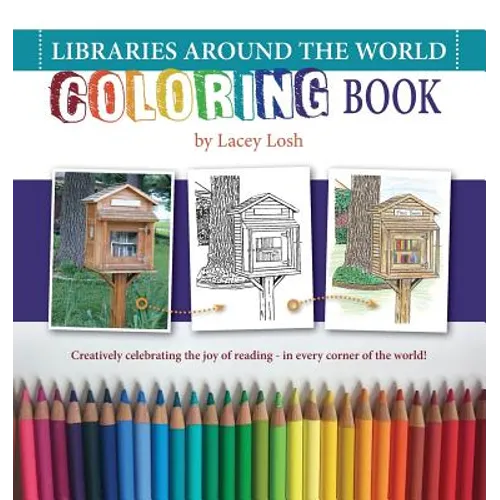 Libraries Around the World Coloring Book