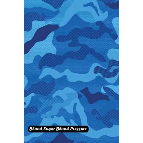 Blood Sugar Blood Pressure: Camouflage pattern cover