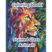 Coloring Book Stained Glass Animals: 50 Stress-Relieving Pictures