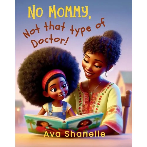 No Mommy, Not That Type of Doctor!