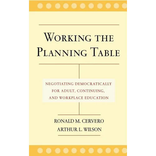 Working Planning Table Negotiating