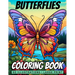Butterflies Coloring Book: 50 Stunning Butterflies Coloring Pages ǀ Large Print