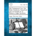 Old Testament Law for Bible Students Classified and Arranged as in Modern Legal Systems