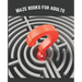 Maze Books For Adults: A Travel Size Maze Adult Book with 120 Extreme Mazes for Adults, Solutions Included - Train Your Brain With This Great