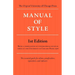 Manual of Style (Chicago 1st Edition)