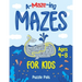 Amazing Maze Book For Kids: Outer Space, Under Water, and Jungle Themes For Kids Ages 4 - 8