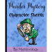 Murder Mystery Character Sheets: Mystery Solving Game Sheets to Solve Mysteries at Murder Mystery Dinner Parties