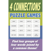 4 Connections Puzzle Games: Find four groups of four words joined by a common theme!