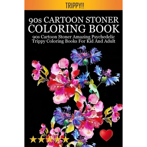 90s Cartoon Stoner Coloring Book