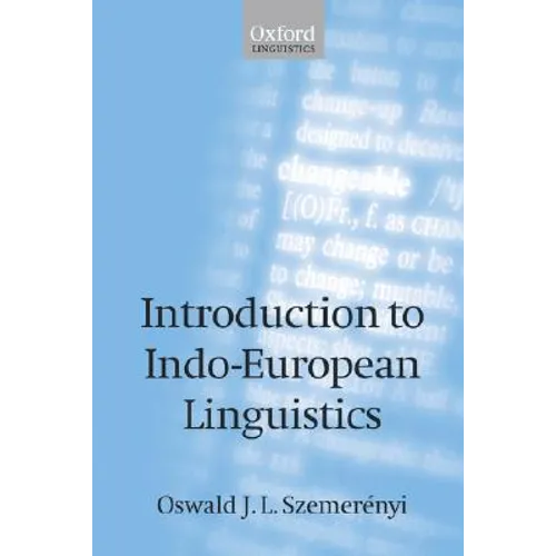 Introduction to Indo-European Linguistics