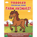 Toddler Coloring Book Farm Animals: 30 Big & Simple Images For Beginners Learning How To Color: Ages 2-4, 8.5 x 11 Inches (21.59 x 27.94 cm)