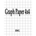 Graph Paper 4x4: 150 Pages 8.5" X 11"