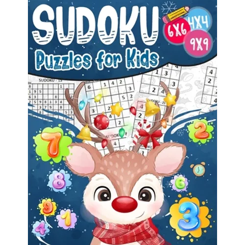 Sudoku Puzzles for Kids: 270 Fun Puzzles for kids