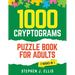 1000 Cryptograms Puzzle Book for Adults (2 Books in 1) - The Ultimate Collection of Large Print Cryptogram Puzzles to Improve Memory and Keep Your Bra