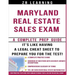 Maryland Real Estate Sales Exam - 2014 Version: Principles, Concepts and Hundreds Of Practice Questions Similar To What You'll See On Test Day