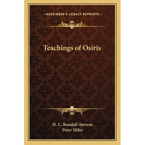 Teachings of Osiris