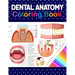 Dental Anatomy Coloring Book: Learn the Basics of Dental Anatomy. Dental Anatomy Coloring Book for Cute Children's, Kids, Boys, Girls, Dental Assistan