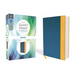 Niv, Giant Print Compact Bible for Boys, Leathersoft, Blue, Red Letter Edition, Comfort Print