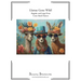 Llamas Gone Wild! Cross Stitch Pattern: Regular and Large Print Cross Stitch Pattern