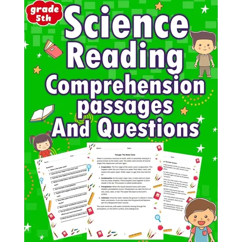 science reading comprehension passages and questions for 5th grade: Unleash 5th-grade brilliance with our mind-bending science reading passages! Excit