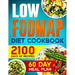 LOW-FODMAP Diet Cookbook: 2100 Days of Easy & Tasty Recipes for Digestive Disorder Relief and IBS Management Includes a 60-Day Meal Plan for Optimal W