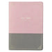 KJV Holy Bible, Super Giant Print Faux Leather Red Letter Edition - Ribbon Marker, King James Version, Pink/Gray