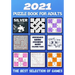 2021 Puzzle Book for Adults: Mixed Puzzle Books for Adults Wordsearch Crosswords Relaxing Activity Sudoku Mazes Colouring Pages