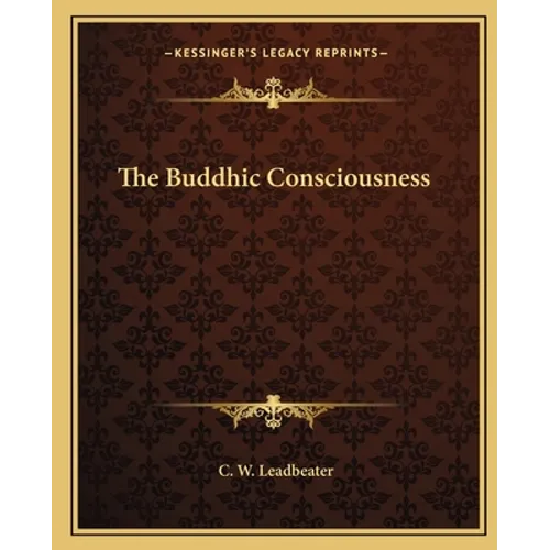The Buddhic Consciousness