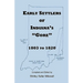 Early Settlers of Indiana's Gore, 1803-1820