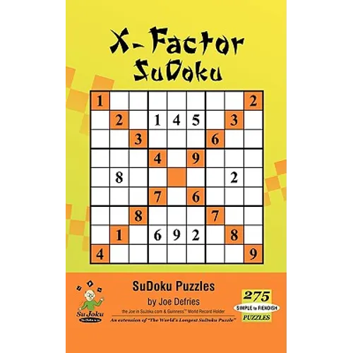 X-Factor SuDoku