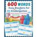 600 Words Easy Readers for Kindergarten Books Sentences & Card Games English Norwegian Set 2: Smart Guided Reading Level for Preschool, Pre-K and kind