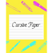 Cursive Paper: Practice Work Book Learn To Write Script Longhand Joined Up Writing - Ideal For Third To Sixth Grade Level (Large 8.5" x 11" Size)