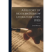 A History of Modern Hebrew Literature (1785-1930)