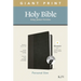 KJV Personal Size Giant Print Bible, Filament Enabled Edition (Leatherlike, Black/Onyx, Indexed)