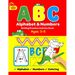 ABC Alphabet & Numbers Writing Practice Book: Learn to Trace Letters, Numbers, Words + Coloring Activities, for Toddlers, 3-5 Years, Pre-school