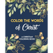 Color The Words Of Christ (A Christian Coloring Book): Coloring Book Christian