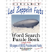 Circle It, Led Zeppelin Facts, Word Search, Puzzle Book