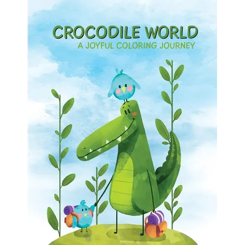 Crocodile World: A Joyful Coloring Journey for Children