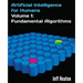 Artificial Intelligence for Humans, Volume 1: Fundamental Algorithms