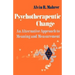 Psychotherapeutic Change: An Alternative Approach to Meaning and Measurement
