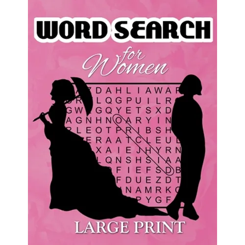 Word Search for Women: Large Print Puzzle Book