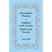 Genealogical Abstracts of Edgefield, South Carolina Equity Court Records