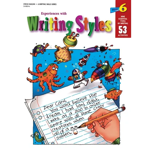 Experiences with Writing Styles Reproducible Grade 6