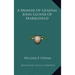 A Memoir Of General John Glover Of Marblehead