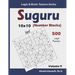 Suguru (Number Blocks): 500 Hard Puzzles (10x10)