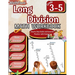 Long Division Math Workbook 3rd to 5th Grade: Division Workbook 3-5, Long Division and Division with Remainders with Answers