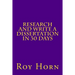 Research and Write a Dissertation in 30 Days