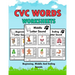 CVC Words Worksheets: CVC Words Workbook For Beginning, Middle And Ending Sounds, Phonics Worksheet Book